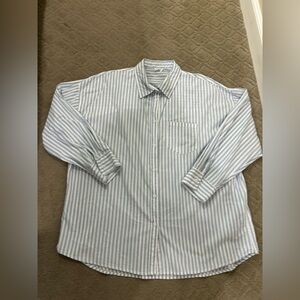 Cotton on men stripes button down shirt size S
